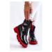Patentovaná dámská bota La.Fi 250045R-LA černo-červená