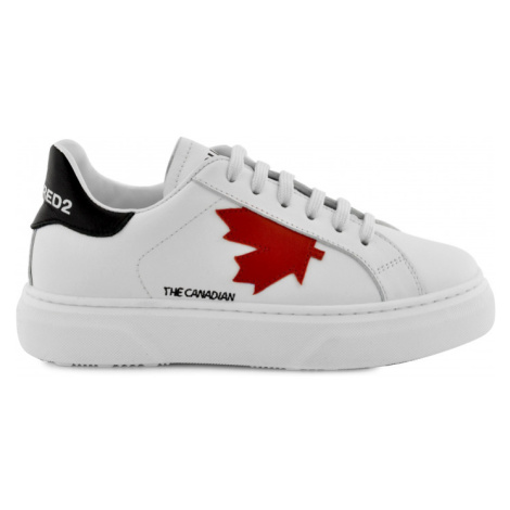 Tenisky dsquared2 the canadian sneakers brand logo bílá Dsquared²