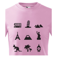 Dětské tričko pro cestovatele Cestování