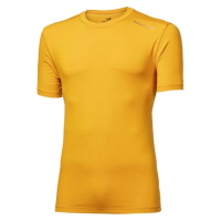 PROGRESS CC TKR Pánské funkční triko s krátkým rukávem, žlutá, velikost