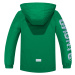 Chlapecká jarní, podzimní bunda - KUGO B2845, zelená Barva: Zelená