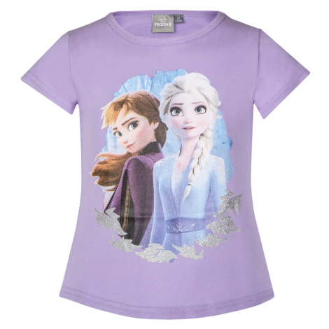 SETINO Dívčí triko - Frozen ST-188, fialková Barva: Fialková