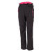 Lewro ORES Dívčí softshellové kalhoty, černá, velikost