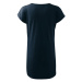 ESHOP - Tričko/šaty dámské Love 123 - XS-XXL - námořní modrá
