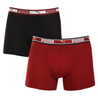 2PACK pánské boxerky Puma vícebarevné (701228131 001)