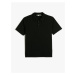 Koton Basic Polo T-Shirt with Buttons, Short Sleeves