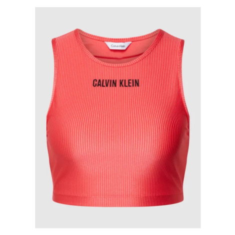 Dámský top Calvin Klein KW0KW01905 korálový | korálová