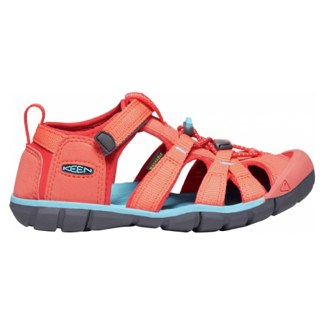 sandály Keen Seacamp Coral/Poppy red AD (CNX)