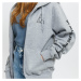 HUF W All Means TT FZ Hoodie Grey