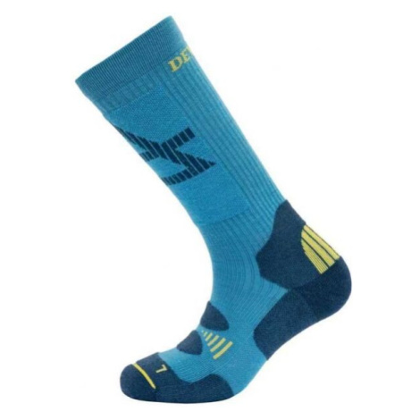 Devold CROSS COUNTRY Pánské ponožky, tyrkysová, velikost
