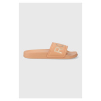 Pantofle Roxy Slippy dámské, oranžová barva, ARJL100679