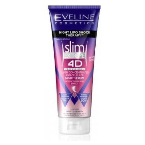 EVELINE Slim EXTREME 4D Lipo Shock Therapy Noční sérum s hřejivým efektem 250 ml EVELINE Cosmetics