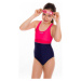 Dětské plavky tmavě modré a růžové plavky model 17053849 - Aqua-Speed