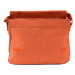 Oranžová látková crossbody taška s hvězdou Jeremiah Mahel