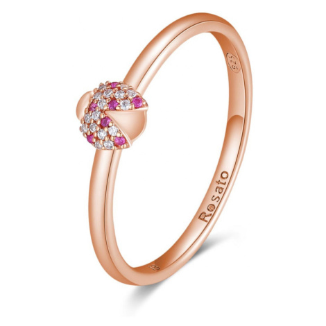 Rosato Jemný bronzový prsten s beruškou Allegra RZA020
