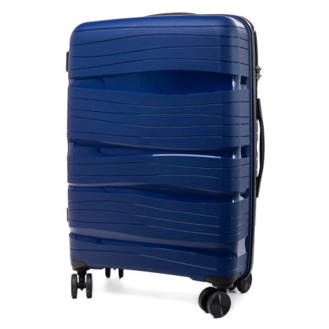 Rogal Modrý prémiový příruční kufr do letadla "Royal" - M (35l)