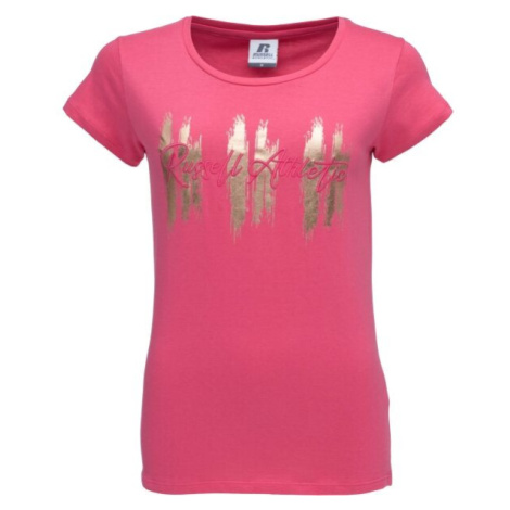 Russell Athletic TABITHA Dámské tričko, růžová, velikost