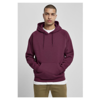 Pánská mikina // Urban classics Blank Hoody cherry