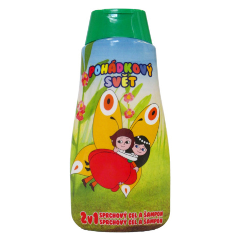 Dětský sprchový gel + šampon 2v1 Maková panenka a motýl Emanuel