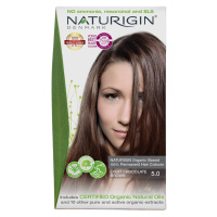 NATURIGIN Organic Based 100% Permanent Hair Colours Light Chocolate Brown 5.0 barva na vlasy 115