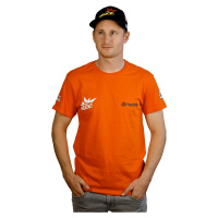 Meatfly tričko Riders Big Shock! / Michek Orange | Oranžová