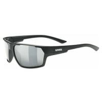 UVEX Sportstyle 233 Polarized Black Mat/Litemirror Silver Cyklistické brýle
