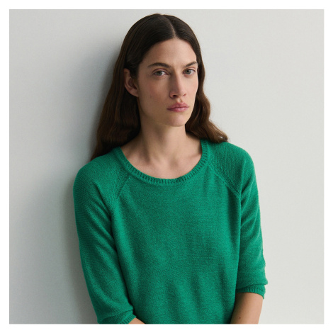 Zelené dámské svetry klasické