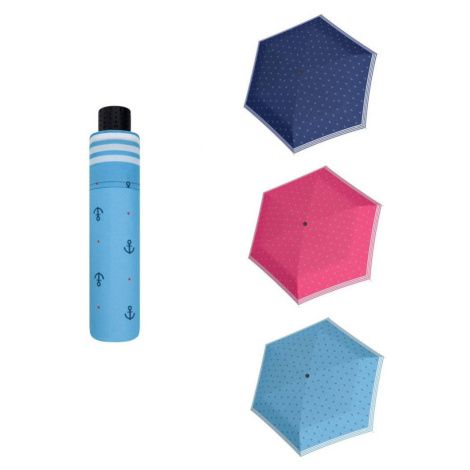 Doppler Havanna Fiber SAILOR Dámský ultralehký mini deštník sv. modrá 722365SL03