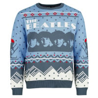 The Beatles Holiday Sweater 2024 Pletený svetr vícebarevný