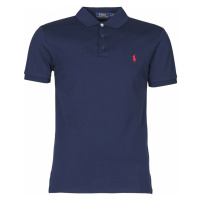 Polo Ralph Lauren POLO CINTRE SLIM FIT EN COTON STRETCH MESH LOGO PONY PLAYER Modrá