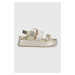 Sandály Liu Jo FRIDA 23 dámské, zlatá barva, na platformě, SA3023EX14604178