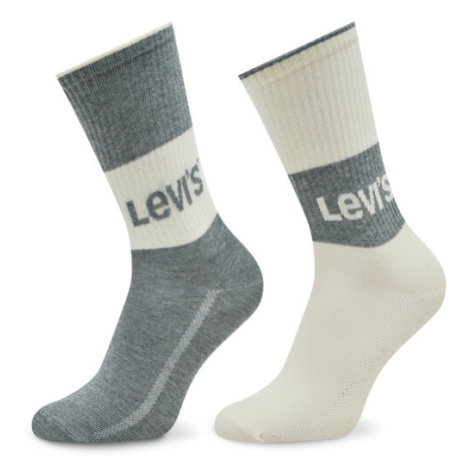 Sada 2 párů dámských vysokých ponožek Levi's® Levi´s