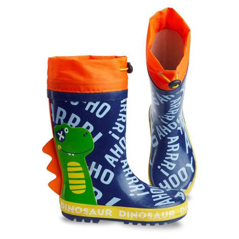 Denokids Colorful Dinosaurs Boys Rain Boots