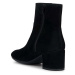 Semišové boty Geox D ELEANA D dámské, černá barva, na podpatku, D36TWD 00021 C9999