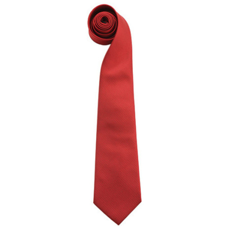 Premier Workwear Pánská kravata PR765 Burgundy -ca. Pantone 216