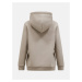 Mikina peak performance w original small logo hood avid beige