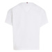 Dětské bavlněné tričko Tommy Hilfiger Bílá barva