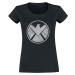 Avengers Shield Dámské tričko černá