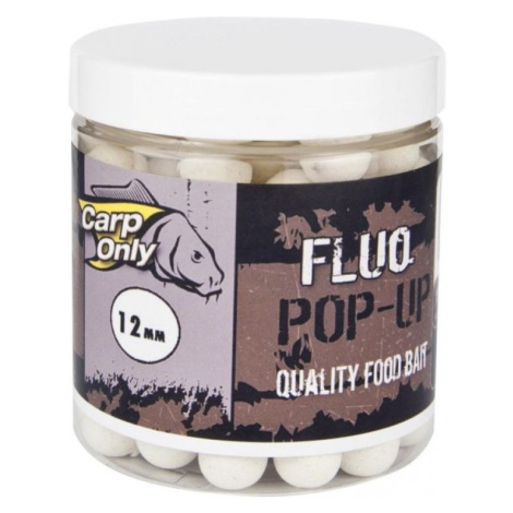 Carp only fluo pop up boilie 80 g 12 mm-white