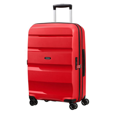 American Tourister Skořepinový cestovní kufr Bon Air DLX M EXP 66/73 l - červená