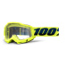 Brýle 100% ACCURI 2 Goggle - Fluo/Yellow - Clear Lens