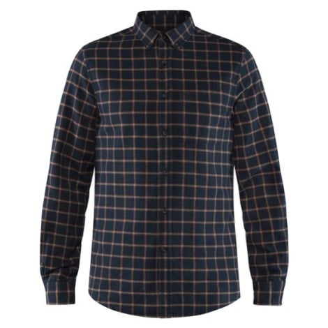 Fjällräven Övik Flannel Shirt M, Barva DARK NAVY