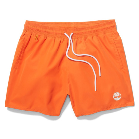 TIMBERLAND Kalhoty 'Solid Swim' oranžová / bílá