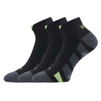 Voxx Gastm Unisex sportovní ponožky - 3 páry BM000004018000103472 černá