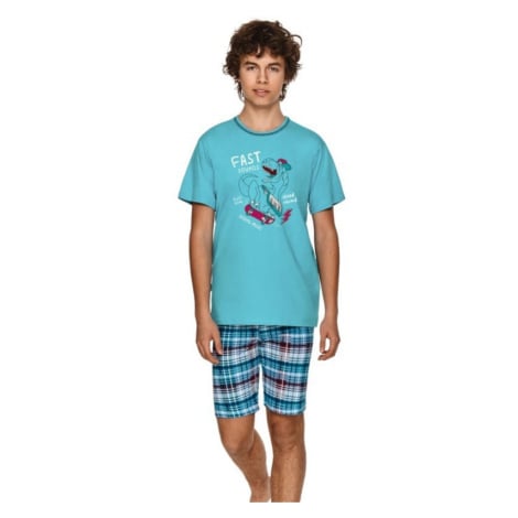 Taro Ivan 2742 modré Chlapecké pyžamo