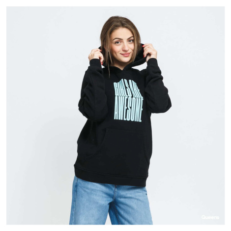 Girls Are Awesome Stand Tall Hoody Black