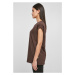 Urban Classics / Ladies Organic Extended Shoulder Tee brown