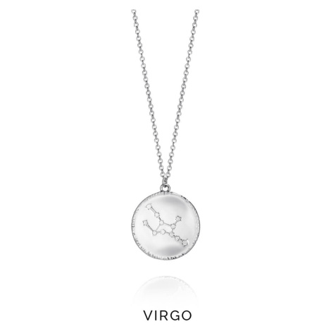 Viceroy Stříbrný náhrdelník znamení Panna Horoscopo 61014C000-38V