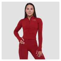 GymBeam Dámský sportovní top Ignite Dark Red