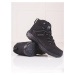 Originální dámské trekingové boty černé bez podpatku